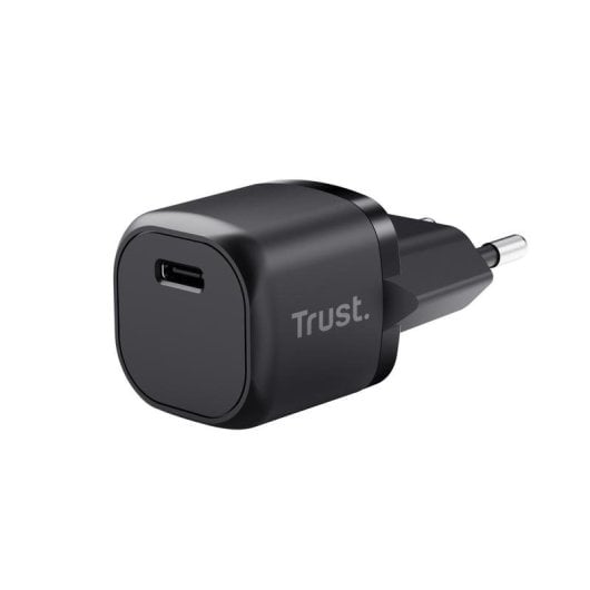 Ladegerät Trust Maxo USB-C PD 20W Ultrakompakt 1x USB-C PPS Schwarz