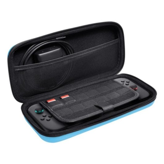 Malette de transport Trust 25760 Nintendo Switch 2 Bleu Antichoc