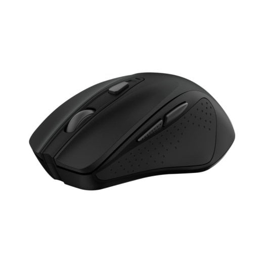 Ratón Trust inalámbrico 2200 DPI Silent 5 botones agarre ergonómico negro