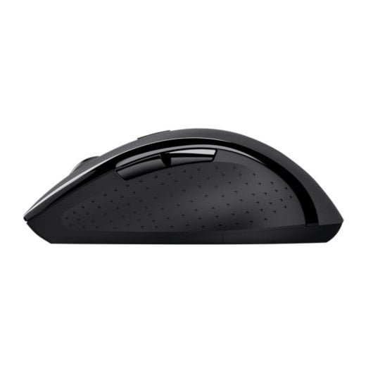 Ratón Trust inalámbrico 1200 DPI clic silencioso 6 botones ergonómico Negro