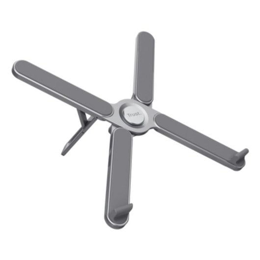 Soporte portátil Trust Macy plegable aluminio hasta 17,3" 7 posiciones 20kg antideslizante
