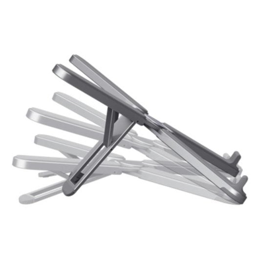 Soporte portátil Trust Macy plegable aluminio hasta 17,3" 7 posiciones 20kg antideslizante