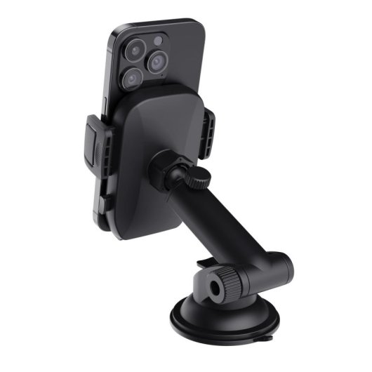 Soporte coche Trust Runo ABS sujeción parabrisas/salpicadero para smartphones 4-7” 188g negro