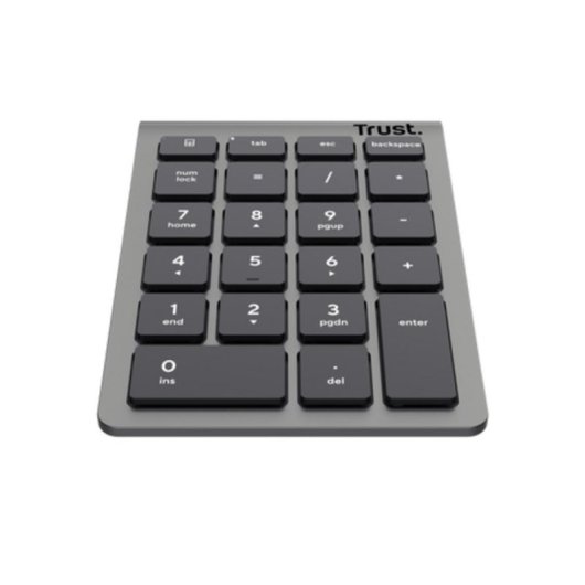 Trust Xalas Teclado Numérico Sem Fios com 22 Teclas Prateado