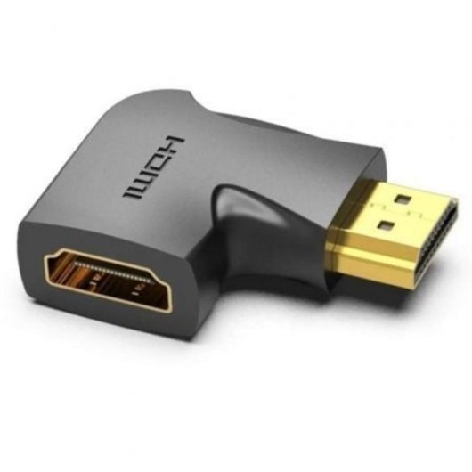 Adattatore HDMI Vention AIPB0 4K 90º Nero HDMI Maschio - HDMI Femmina