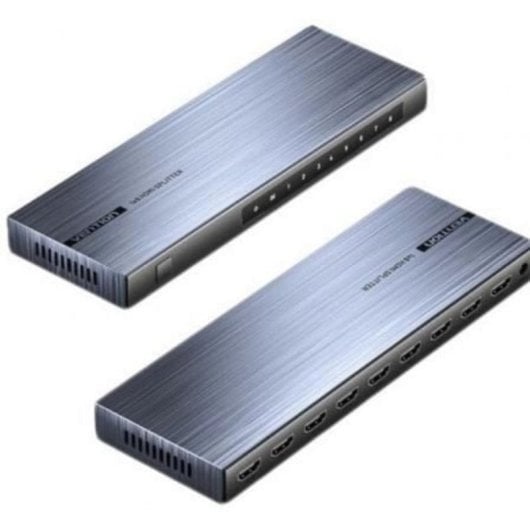 Splitter HDMI Vention AKQB0-EU 1x8 4K 60Hz Compatible hasta 30m Señal Estable