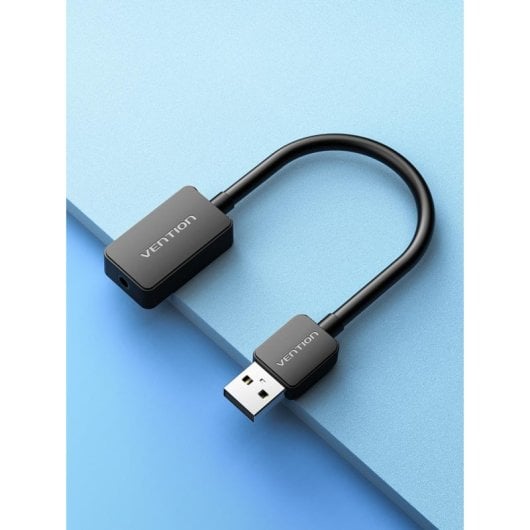 Soundkarte Vention CDZB0 USB Macho 16 Bit 2x Jack 3.5 mm Schwarz