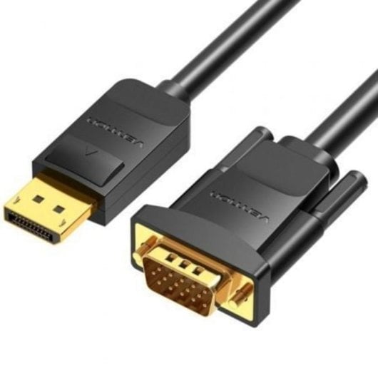 DisplayPort VGA Kabel Vention HBLBJ 5m Schwarz 1080p ANX9833 DisplayPort VGA Kabel Vention HBLBJ 5m Schwarz 1080p ANX9833
