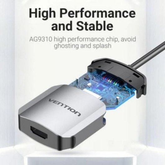 Konverter Vention TDEHB USB-C auf HDMI 4K30Hz 15cm Aluminium Konverter Vention TDEHB USB-C auf HDMI 4K30Hz 15cm Aluminium
