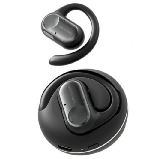 Auricolari Vention wireless bluetooth con Open Ear Nero USB Tipo-C Bluetooth 5.3