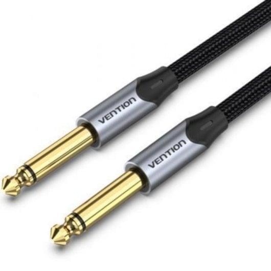 Câble Audio Vention BASHG Jack 6.5mm Macho - Jack 6.5mm Macho/1.5m/Gris
