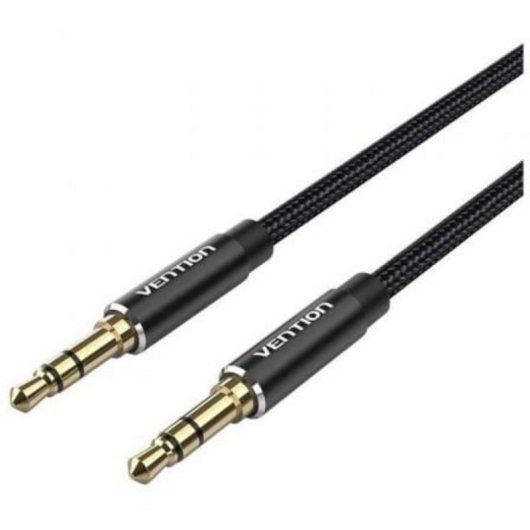 Cable estéreo Vention BAWBD Jack 3.5 macho a Jack 3.5 macho 50cm carcasa aluminio negro