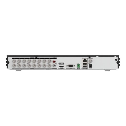 DVR Hikvision iDS-7216HQHI-M2/XT 16 Analógicos 24 IP 3K H.265 Pro+ AcuSense Reconocimiento Facial Negro
