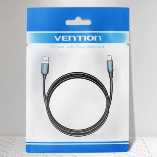 Cabo USB 2.0 Vention COMBH USB A Macho - Mini USB B Macho 2m Preto
