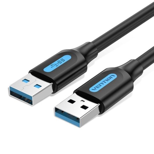 Cabo USB 3.0 Vention CONBG 1.5m USB A Macho Preto Cabo USB 3.0 Vention CONBG 1.5m USB A Macho Preto