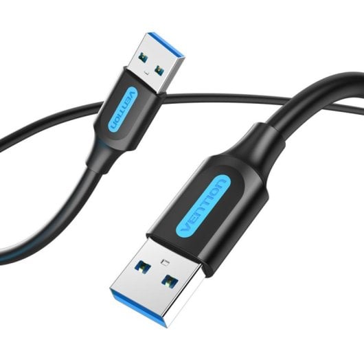 Cabo USB 3.0 Vention CONBG 1.5m USB A Macho Preto Cabo USB 3.0 Vention CONBG 1.5m USB A Macho Preto