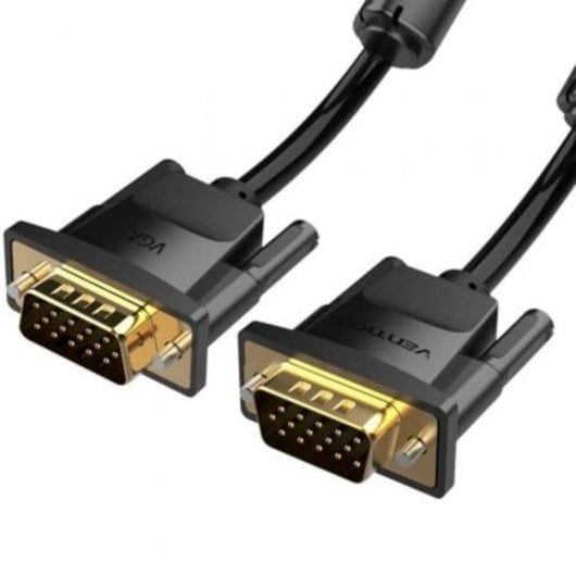 Cable VGA Vention DADBL 10m VGA macho a macho blindado negro 1080P 60Hz