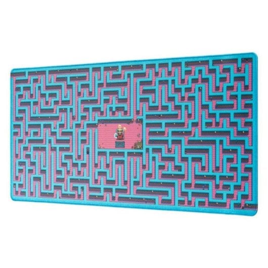 Protector de escritorio textil impermeable alta densidad bordes reforzados base antideslizante