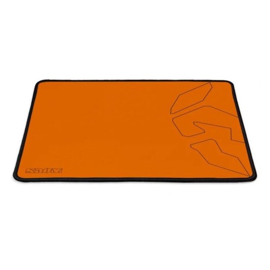 Tapis de Souris Krom Knout Speed Special Edition Orange avec Microfibre Antidérapante