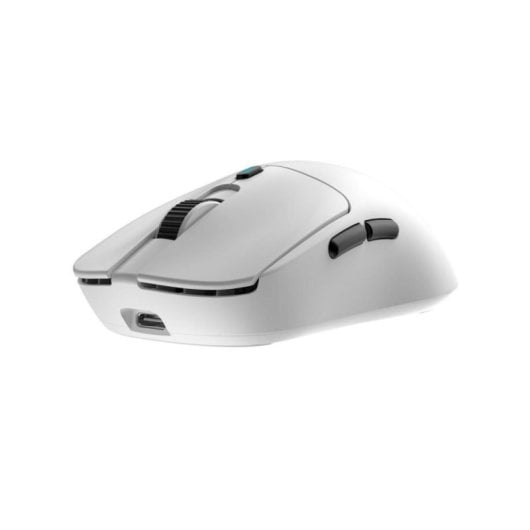 Mouse Wireless Gaming CoolBox W03 10000 DPI Ultralight Ricaricabile Nero Bianco