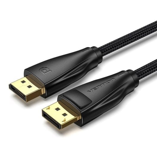 DisplayPort-Kabel Vention HCCBG Geflochten Schwarz 1,5 m 8K 60 Hz