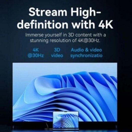 DisplayPort-auf-HDMI-Kabel Vention HFOBI 3m 4K 30Hz DisplayPort-auf-HDMI-Kabel Vention HFOBI 3m 4K 30Hz
