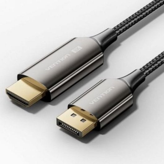 Cable DisplayPort a HDMI Vention HFPBAC 1.8m 8K 60Hz/4K 144Hz aleación de zinc chapado en oro