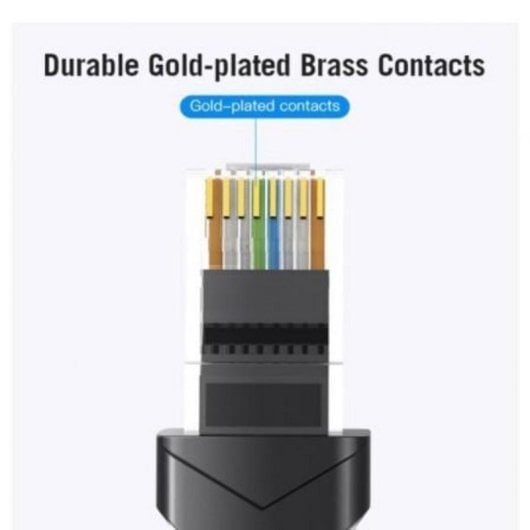 Cavo Rete RJ45 UTP Vention IBEBU CAT6 35m Nero Cavo Rete RJ45 UTP Vention IBEBU CAT6 35m Nero