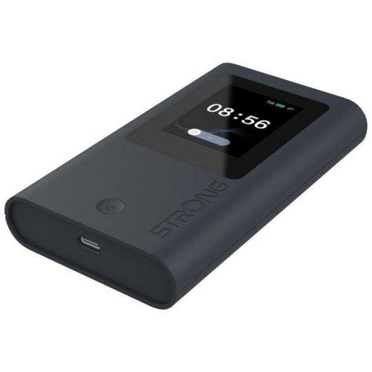 Enrutador portátil Strong 5GMIFIAX1800 Wi-Fi 6 1201 Mbit/s 5G Dual-Band Schwarz