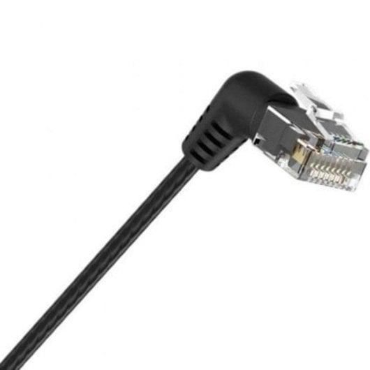 Cable de red Vention IBOBG Cat.6A 1,5 m RJ45 cabeza rotatoria 360° negro