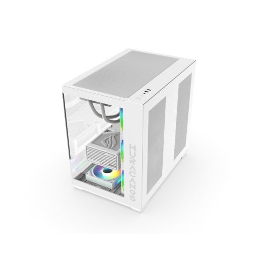 Torre SUPRA Gaming HURACAN95 ARGB Blanca Cristal Templado 4x120mm ATX RGB