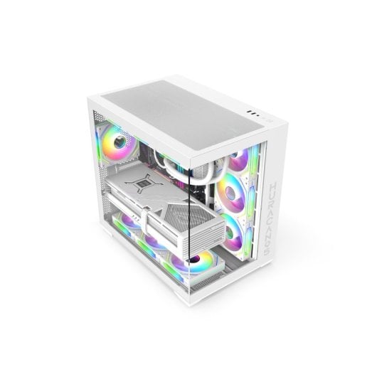 Torre SUPRA Gaming HURACAN95 ARGB Blanca Cristal Templado 4x120mm ATX RGB