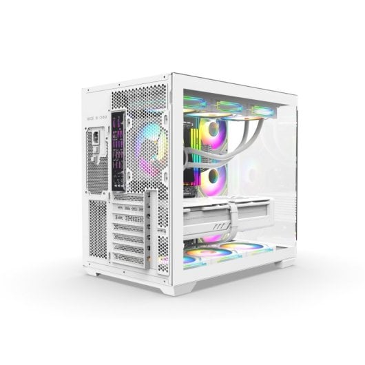 Torre SUPRA Gaming HURACAN95 ARGB Blanca Cristal Templado 4x120mm ATX RGB