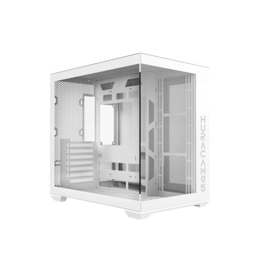 Torre SUPRA Gaming HURACAN95 ARGB Blanca Cristal Templado 4x120mm ATX RGB