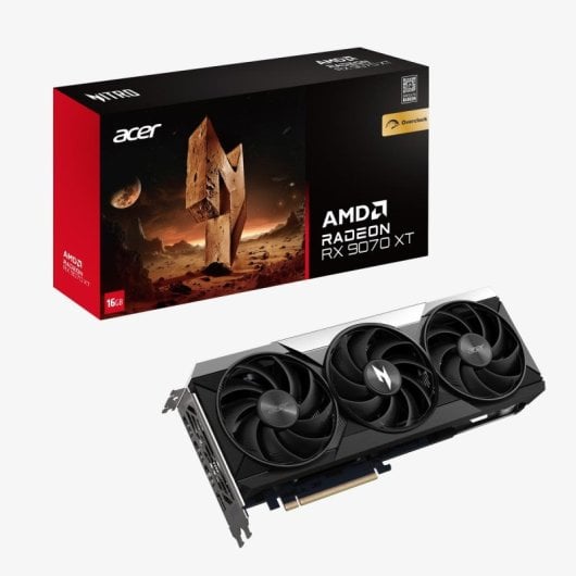 Tarjeta Gráfica Acer Nitro Radeon RX 9070 XT OC 16GB GDDR6 PCI Express x16 5.0