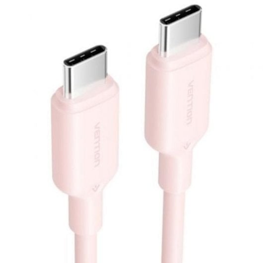 Cabo USB 2.0 Tipo-C Vention TRCPH 3A 60W 2m Rosa Cabo USB 2.0 Tipo-C Vention TRCPH 3A 60W 2m Rosa