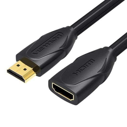 Cable HDMI Vention VAA-B06-B300 3m Macho-Hembra Negro Alta Velocidad Type A
