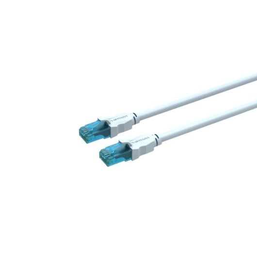 Cavo Rete RJ45 Vention VAP-A10-S075 Cat5e 75cm Blu/Nero UTP 100Mbps CCA 26AWG