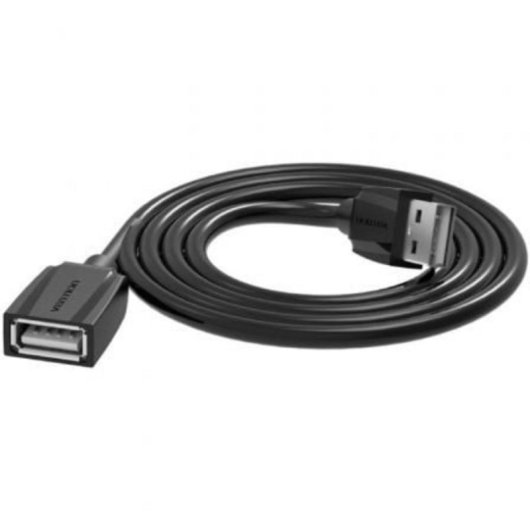 USB-Verlängerungskabel Vention VAS-A45-B150 3.0 5Gbps 1,5m Schwarz USB-Verlängerungskabel Vention VAS-A45-B150 3.0 5Gbps 1,5m Schwarz