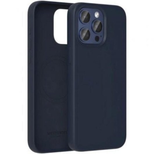 Funda silicona líquida Vention KUDL0-40 MagSafe compatible iPhone 13 Pro Max azul