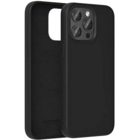 Capa de Silicone Vention KUEB0-40 MagSafe Compatível iPhone 14 Pro Max Preta