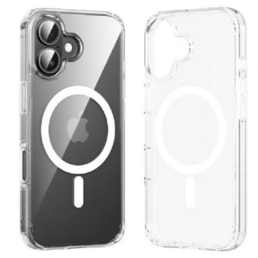 Funda para móvil Vention KUGT0-30 Dura Transparente PC TPU MagSafe Antiamarilleo para iPhone 16 Pro