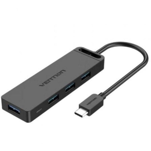 Hub Vention 4 puertos USB 3.0 5Gbps modelo TGKBD con alimentación y OTG