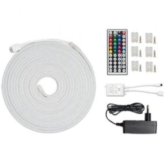 Tira LED Vention PAEWJ 5m RGB Silicona IP65 Control Remoto Flexible USB