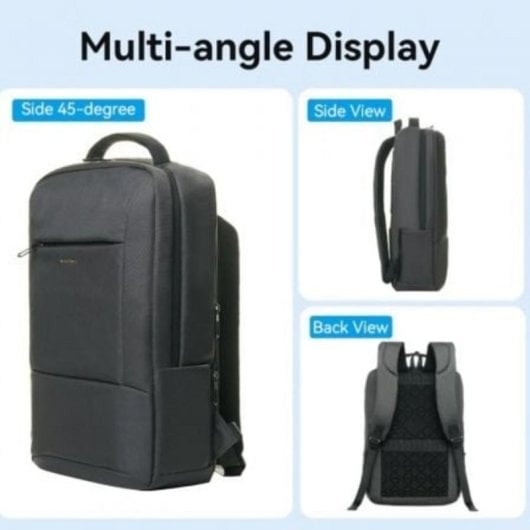 Mochila Vention KRNB0 para Portátil hasta 15.6" 23L Gris Oscuro Ergonomía Ligera