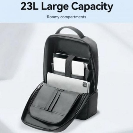 Mochila Vention KRNB0 para Portátil hasta 15.6" 23L Gris Oscuro Ergonomía Ligera