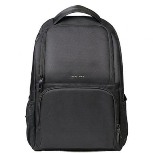 Mochila Vention KRLB0 15.6" Impermeable 100% Poliéster Negro Volumen 27L