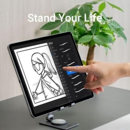Smartphone-Tablet-Halter Vention KSDH0 Aluminiumlegierung 360° drehbar Smartphone-Tablet-Halter Vention KSDH0 Aluminiumlegierung 360° drehbar