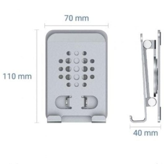 Smartphone-Tablet-Halter Vention KSDH0 Aluminiumlegierung 360° drehbar Smartphone-Tablet-Halter Vention KSDH0 Aluminiumlegierung 360° drehbar