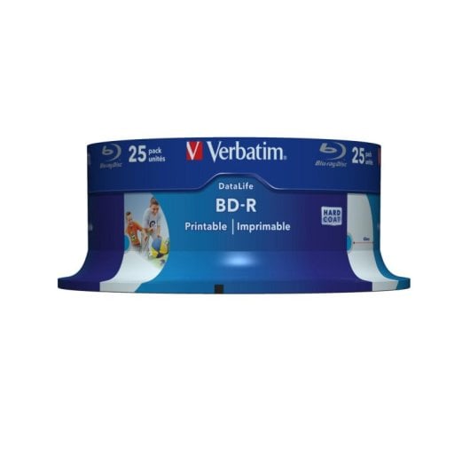 BD-R Verbatim 43811 25 GB 25 Stück Blu-ray Rohlinge BD-R Verbatim 43811 25 GB 25 Stück